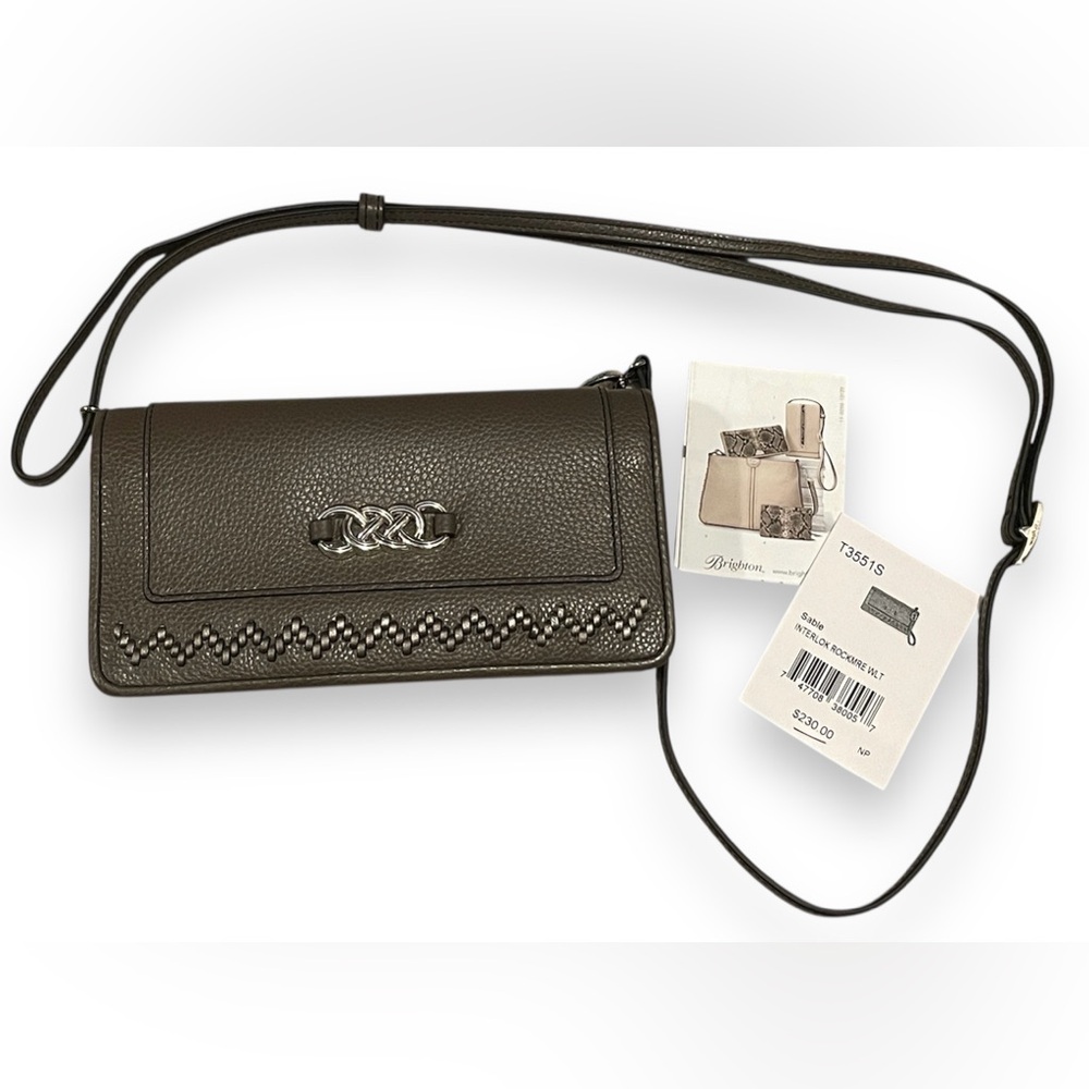 Brighton Interlok Rockmore Wallet - Brown
